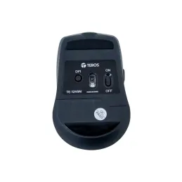 Mouse Inalambrico Teros TE-1249AI, 2.4GHz, 8 botones, IA, DPI 3200, USB, BT