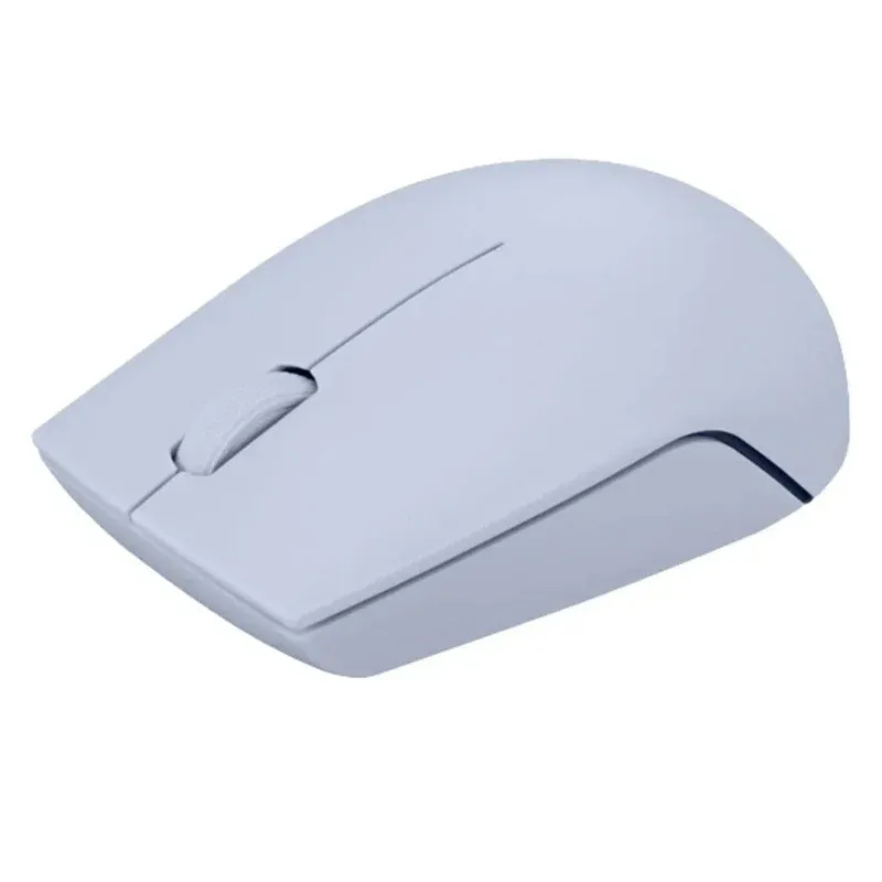 Mouse Inalambrico Compacto Lenovo 300, Color Azul Escarcha.