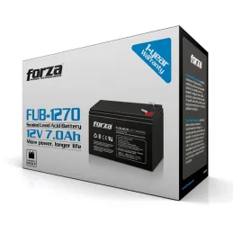 Bateria Forza FUB-1270 12V 7A AGM recargable para UPS, Panel, Moto