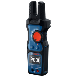 Pinza Amperimetrica Horquilla GFM 1000-15 True RMS 1000V CA 200A IP54 Bosch 0601077400