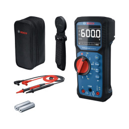 Multímetro Digital GDM 600-15 True RMS  CAT III 600V C/Gancho IP65 Bosch 0601077301