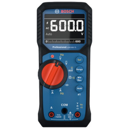 Multímetro Digital GDM 600-15 TrueRMS CAT III 600V  IP65 Bosch 0601077300