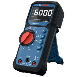 Multímetro Digital GDM 600-15 TrueRMS CAT III 600V  IP65 Bosch 0601077300