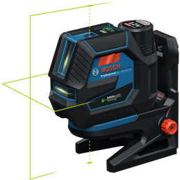 Nivel Láser GCL 12V-50-22 CG+BT150 2Lineas 2Puntos Verde 50M Tripode Soporte Bosch 0601066S01