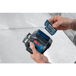 Nivel Laser GLL 80-33 G LI 3Lineas 360 Verde 30M Inc. Bat Bosch 0601065501
