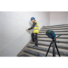 Nivel Laser GLL 80-33 G LI 3Lineas 360 Verde 30M Inc. Bat Bosch 0601065501