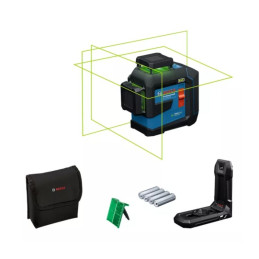 Nivel Laser GLL 80-33 G 3Lineas 360 Verde 30M Pilas AA Bosch 0601065500