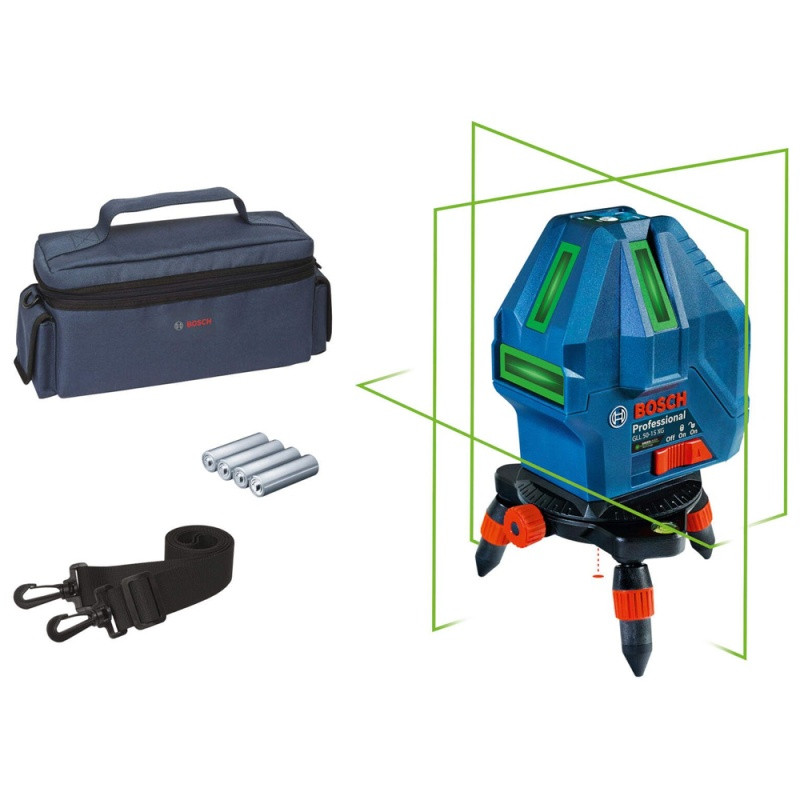 Nivel Laser GLL 50-15 XG 2Lineas Verdes 15M IP64 Bat Recargable USB-C Bosch 0601065700