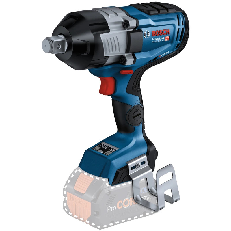Llave de Impacto GDS 18V-1600 HC Brushless Baretool Bosch 06019M10E0