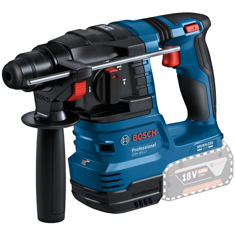 Rotomartillo SDS Plus GBH 185 LI 18V Brushless 1.9 J Baretool Bosch 06119240E0