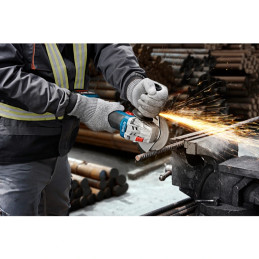 Amoladora Angular GWS 18V-8 5" 18V Brushless Incl 2 Bat 4.0 Ah + Carg Bosch 06019N90E3