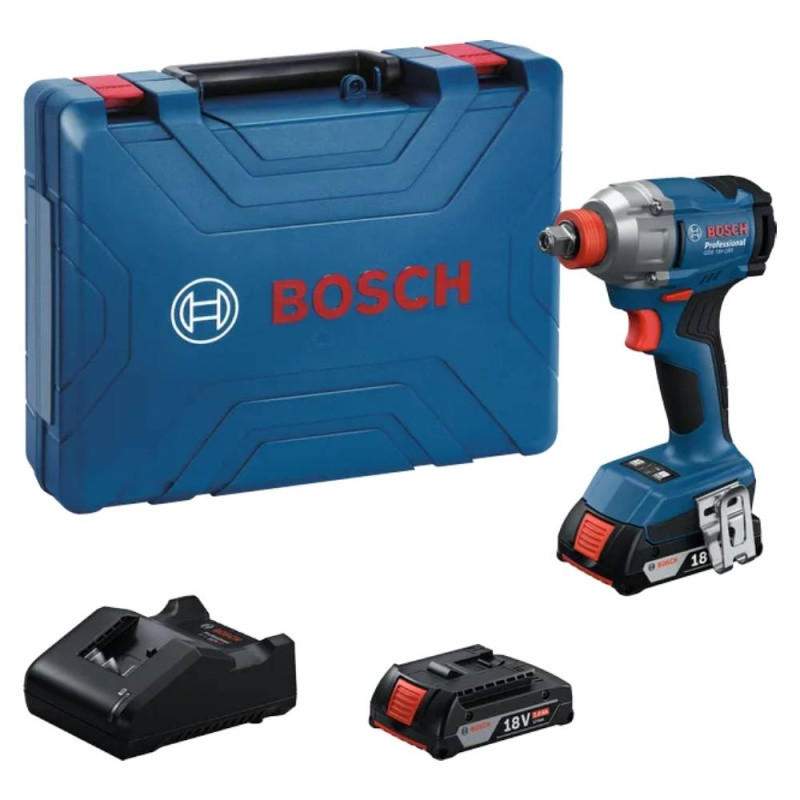 18V-285 1/4" y 1/2" 18V 2Bat Carg Brushless Bosch 06019N21E6