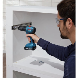 Taladro Percutor GSB 185-LI 1/2" Incl 23 Accesorios Brushless 2Bat 1Cargador Bosch 06019K31E2