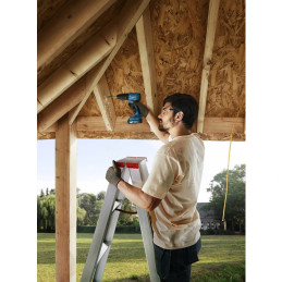 Taladro Percutor GSB 185-LI 1/2" Incl 23 Accesorios Brushless 2Bat 1Cargador Bosch 06019K31E2