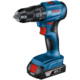 Taladro Percutor GSB 185-LI 1/2" Incl 23 Accesorios Brushless 2Bat 1Cargador Bosch 06019K31E2