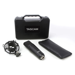 Microfono de Condesador de Estudio Cardioide Tascam TM-180