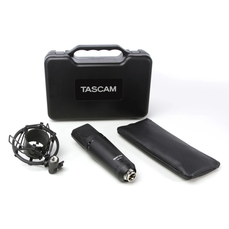 Microfono de Condesador de Estudio Cardioide Tascam TM-180
