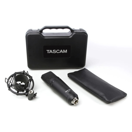 Microfono de Condesador de Estudio Cardioide Tascam TM-180