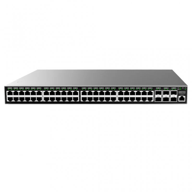 Switch Grandstream GWN7816 48ports, 6ports SFP+ 70W