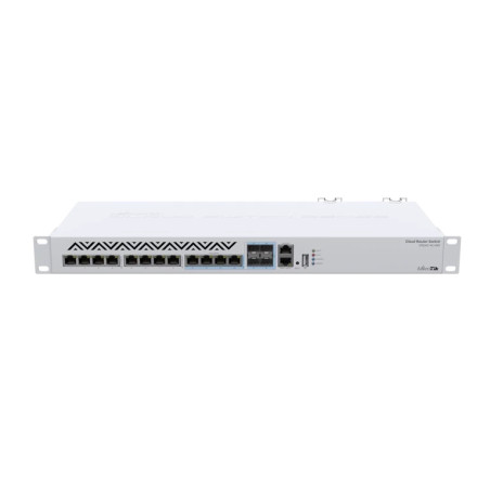 Switch Cloud Router Mikrotik CRS312-4C+8XG-RM 8 Port 10G RJ45 4 RJ45/SFP+