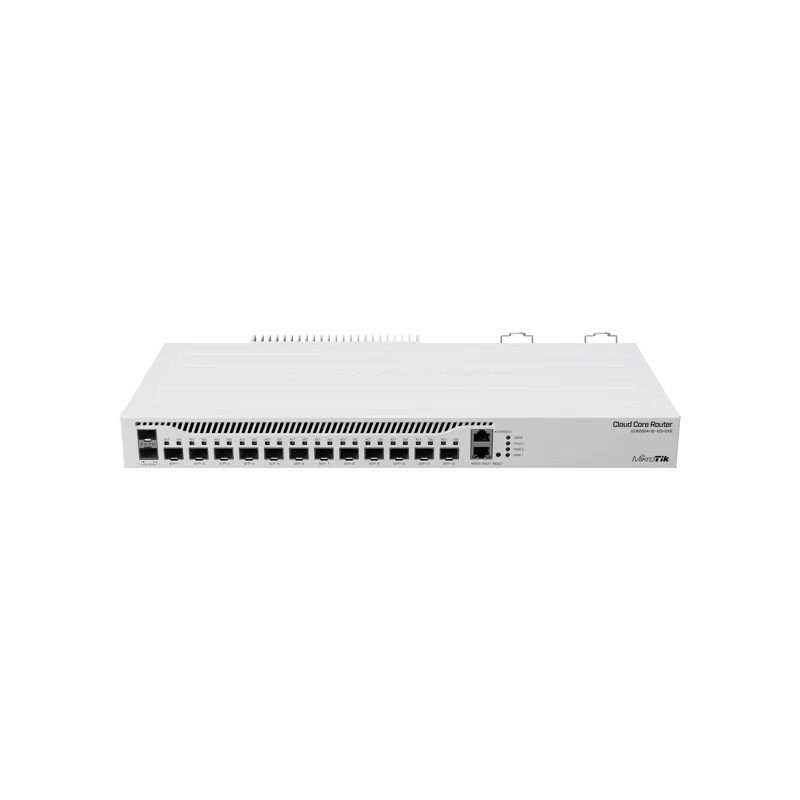 Switch Cloud Router Mikrotik CCR2004-1G-12S+2XS  12 Port 10G SFP+ 2 25G SFP28 Fuente Redundante