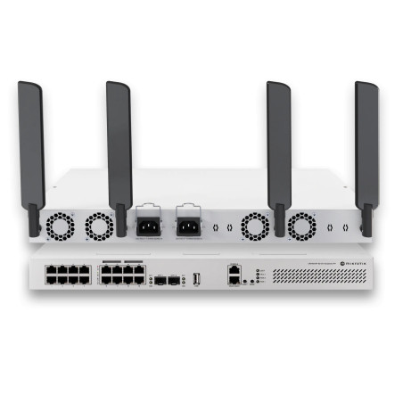 Switch Cloud Router Mikrotik CRS418-8P-8G-2S+5AXQ2AXQ-RM 17 Port Gbe 8PoE 2SFP+ Wi-Fi 6 Dual-band 4x4 MIMO
