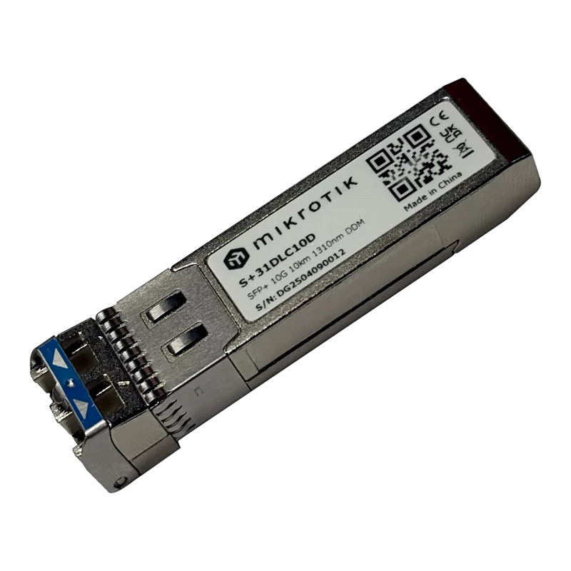 Transceiver Modulo SFP Mikrotik S+31DLC10D SFP+ 1G/10G 1310nm Single Mode 10km