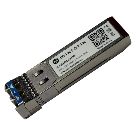 Transceiver Modulo SFP Mikrotik S+31DLC10D SFP+ 1G/10G 1310nm Single Mode 10km