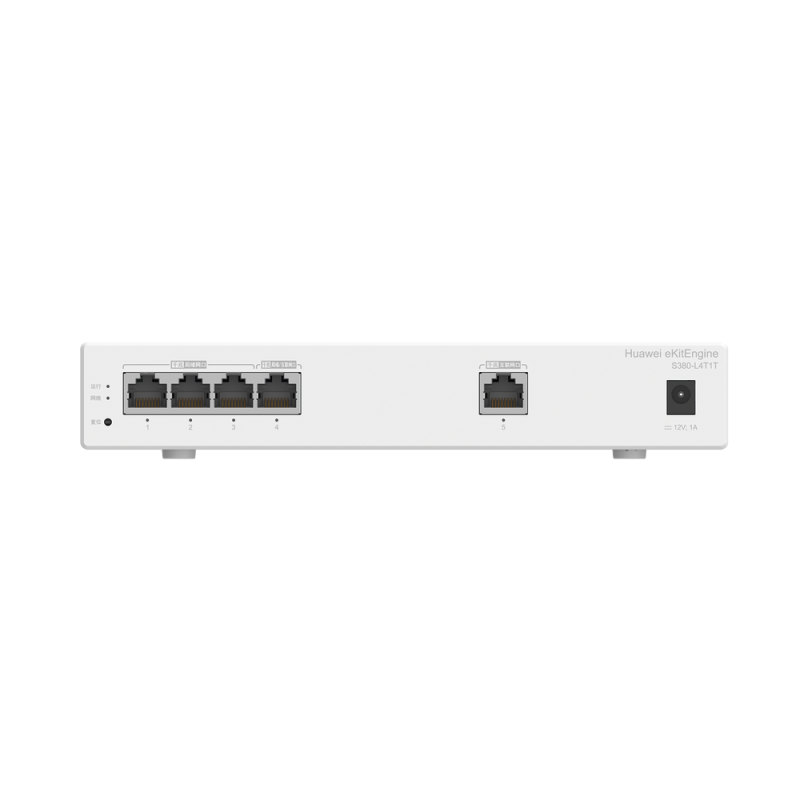 Router eKit 1GE WAN 4GE LAN 2Gbps 3Port Lan Controlador 32Aps Huawei S380-L4T1T