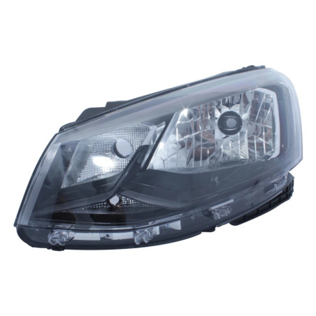 Faro Delantero IZQ Volkswagen Gol CFZA Filo Negro 2009-2016 OEM