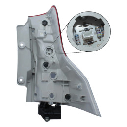 Faro Posterior IZQ Toyota Land Cruiser Prado 2TRFE TRJ150 LED 2010-2013 Depo