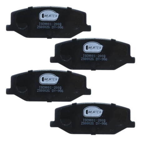 Juego Pastillas Freno DEL Suzuki JIMNY 1300 M13A Wurtex