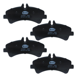 Juego Pastillas Freno POS SM Mercedes Benz Sprinter 515 Volkswagen CRAFTER 2013-2015 Wurtex