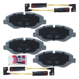 Juego Pastillas Freno Mercedes Benz SPRINTER 313 2200 0M611 2005-2012 DEL SM STP