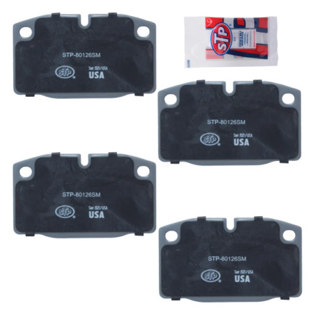 Juego Pastillas Freno Daewoo Cielo Espero Lemans Racer DEL SM STP