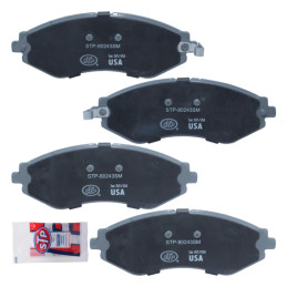 Juego Pastillas Freno SemiMetalicas Chevrolet Aveo Optra Daewoo Espero Nubira F14D3 F16D3 A15MF A16DMS C20SED STP