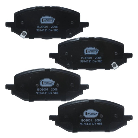 Juego Pastillas Freno DEL SM Chevrolet CRUZE ONIX F18D4 A14XE Wurtex