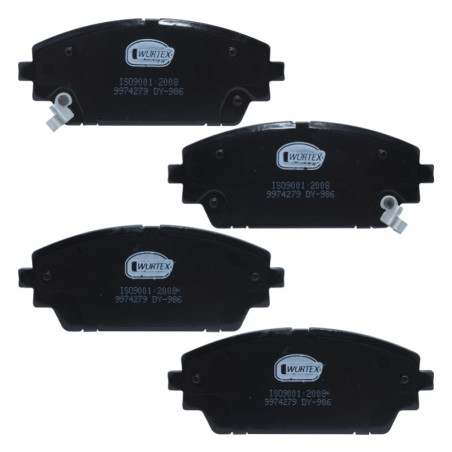 Juego Pastillas Freno DEL SM MAZDA 3 2000 2500 PEVPS 2013-2022 Wurtex