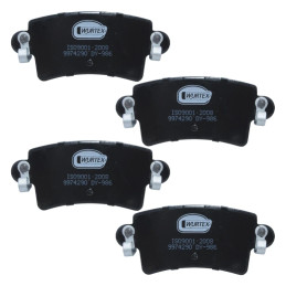 Juego Pastillas Freno POS SM Renault MASTER II 2500 G9U 2007-2013 Wurtex