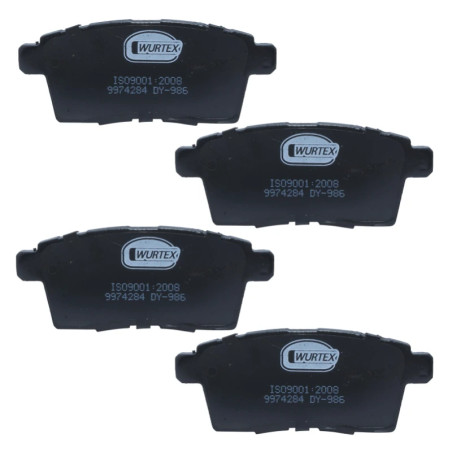 Juego Pastillas Freno POS SM Mazda CX7 2500 L5VE 2009-2013 Wurtex