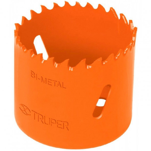Sierra de copa Bimetalicas 1 3/4" o 44.4mm, dientes de acero alta velocidad, Para metal y Madera, COBI-1-3/4 18096 Truper
