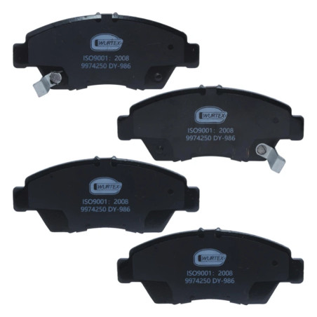 Juego Pastillas Freno DEL SM Honda Civic Fit 1500 D15B-7 L15A Wurtex