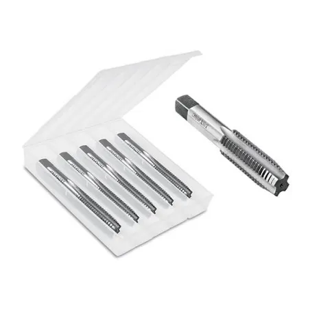  Machos 3/8" x18h NC RoscaStandar UNC AceroHSS Truper 11409 11.694915 Machos 3/8" x16, 1Pieza, 3Canales Cuerda STD, Acero de Alt