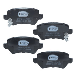 Juego Pastillas Freno Dongfeng DFSK Glory 580 SFG15T SFG18 POS Wurtex