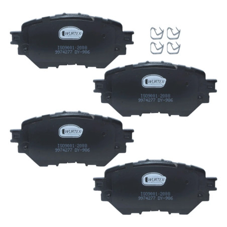 Juego Pastillas Freno DEL SM MAZDA 3 2000 PEVPS 2013-2022 Wurtex