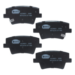 Juego Pastillas Freno POS SM Hyundai Santa Fe 2400 G4KE Wurtex
