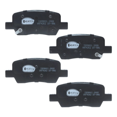 Juego Pastillas Freno POS SM Hyundai Santa Fe Kia Sorento 2500 G4KM 2021-2024 Wurtex