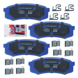 Juego Pastilla Freno Toyota Land Cruiser Prado FJ Cruiser 4Runner Mitsubishi Montero Pajero 2003-2020 POS Ceramica STP