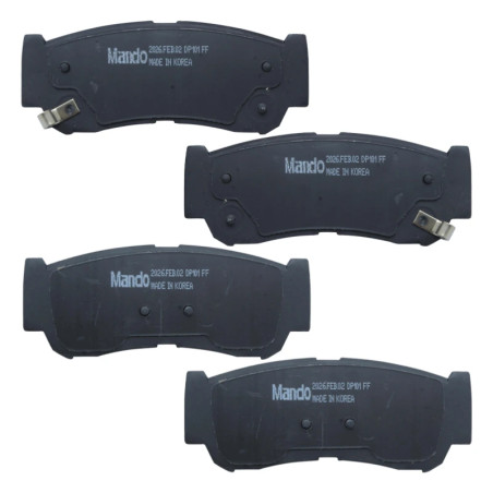 Juego Pastilla Freno Hyundai Santa Fe Starex Jac T8 Maxus T60 D4EB G6EA D4BH D4CB HFC4 SC28R 2001-2025 DEL Ceramica MANDO