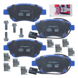 Juego Pastilla Freno Fiat Fiorino Doblo BZ.E4 178E9.011 2006-2015 DEL Ceramica STP